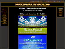 Tablet Screenshot of hardcorewillneverdie.com